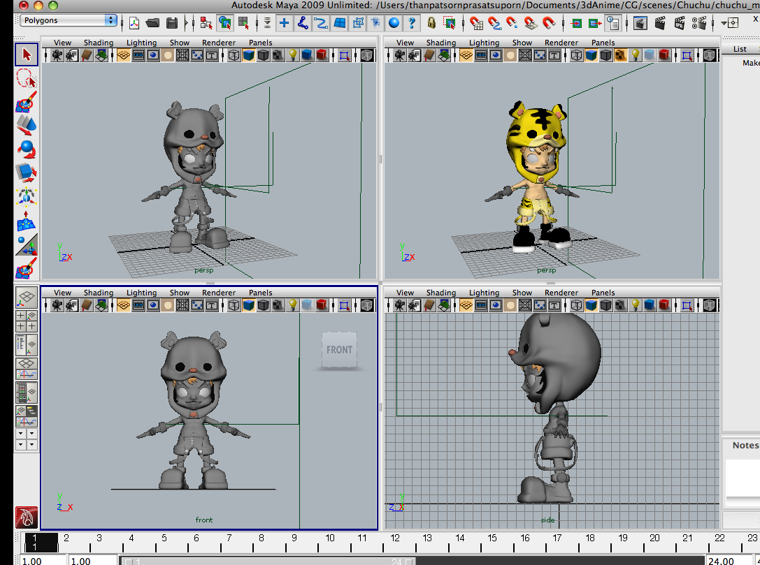 Ebook Thiết kế hoạt hình 3D Thao tác